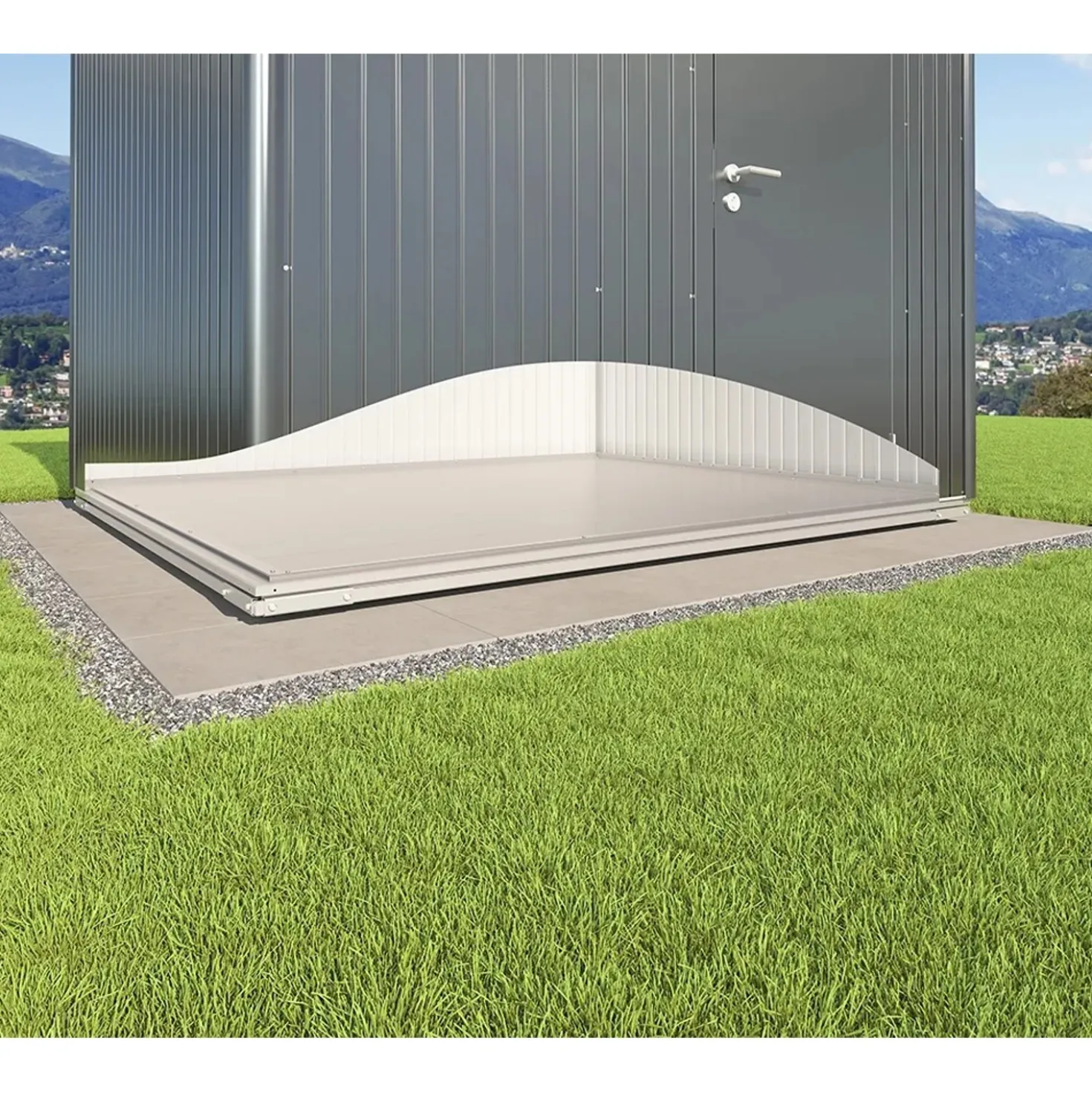 Base per casetta da giardino Biohort SmartBase 780x222 cm