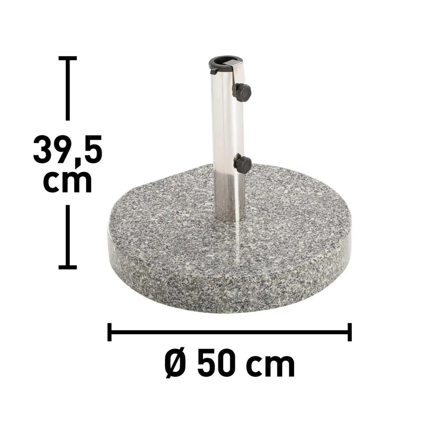 Base per ombrellone Granada grigio 40 kg