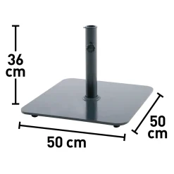 Base per ombrellone in acciaio Elmore 19 kg