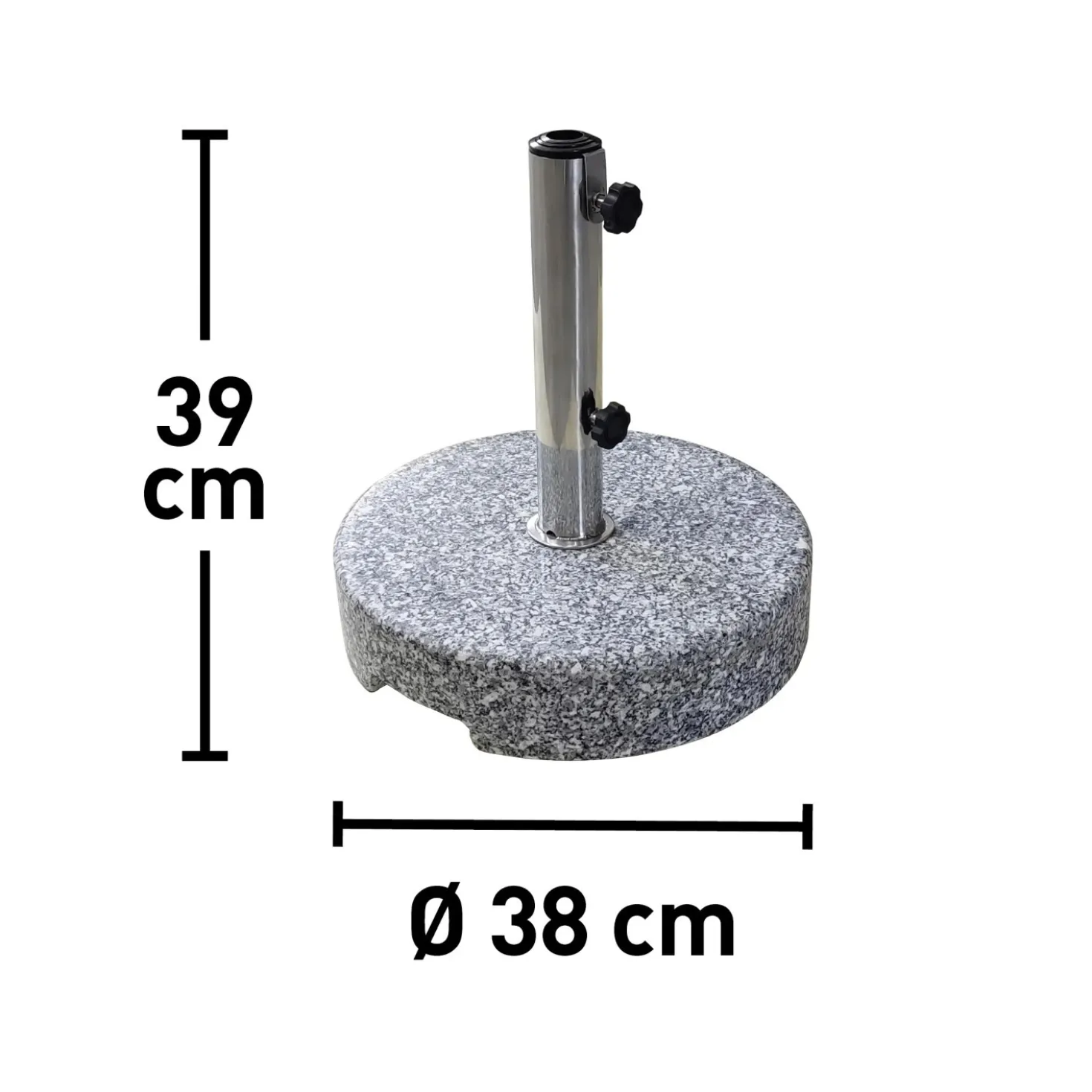 Base per ombrellone in granito 25 kg