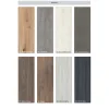 Base porta lavabo 3 cass. con appoggio a terra 120x50x85 cm effetto legno