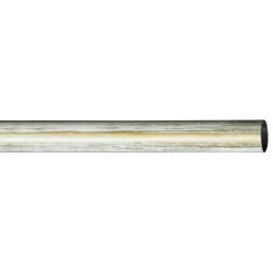 Bastone per tenda in ferro 200 cm avorio e oro Ø 20 mm