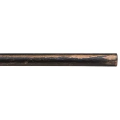 Bastone per tenda in ferro 240 cm nero e rame Ø 20 mm