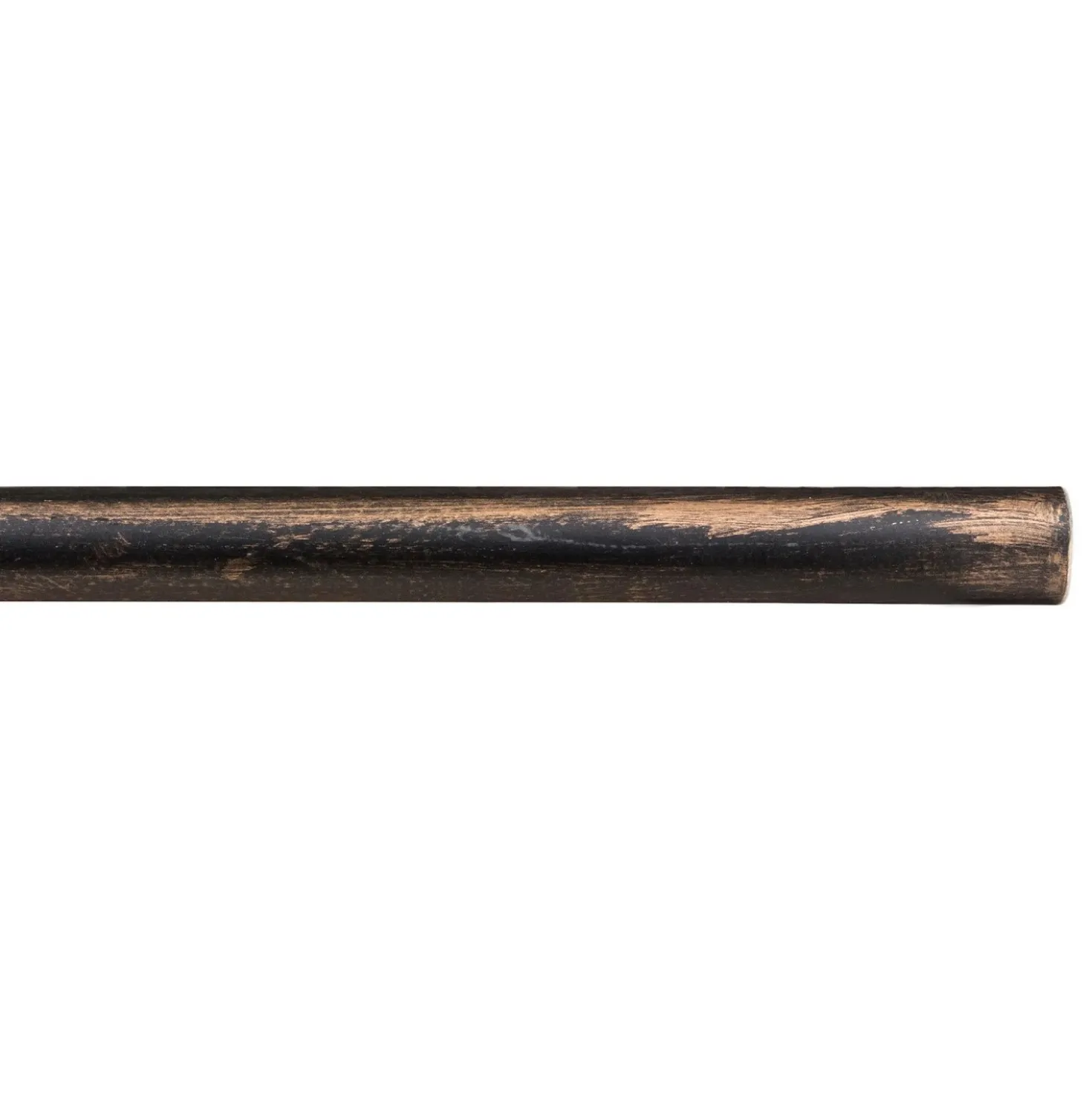 Bastone per tenda in ferro 240 cm nero e rame Ø 20 mm