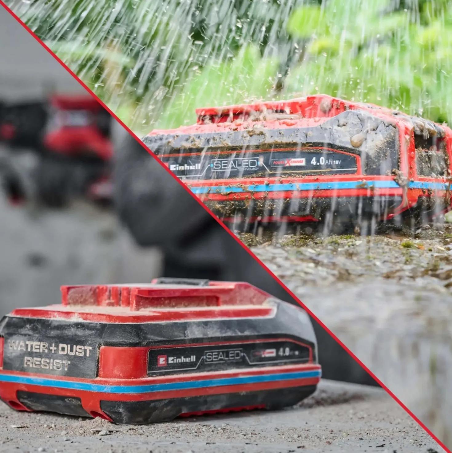 Batteria 18 V Einhell Sealed Power X-Change Plus 4 Ah