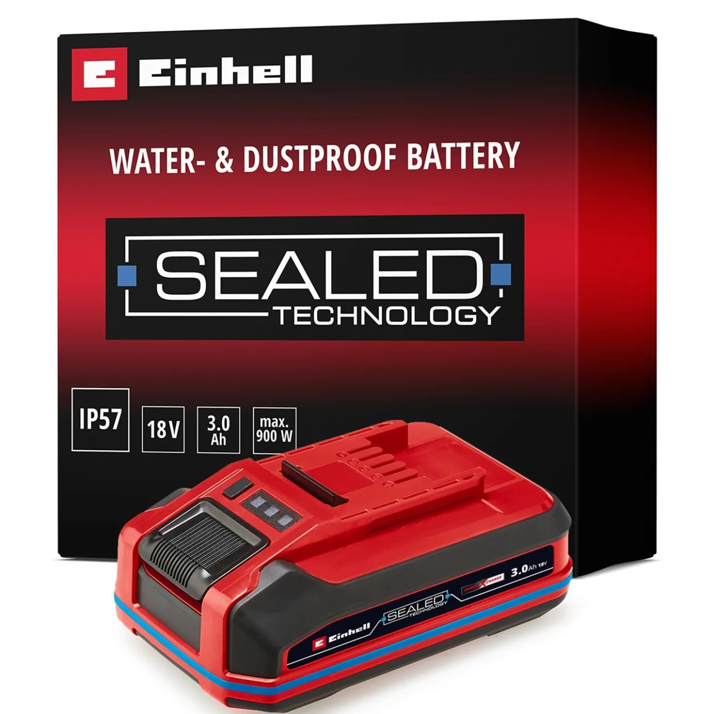 Batteria 18 V Einhell Sealed Power X-Change Plus 3 Ah