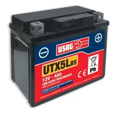 Batteria avviamento moto moto Usag X5-BS 12V 4Ah