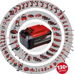 Batteria e Caricabatteria PXC Einhell 18 V 4 Ah