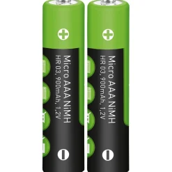Batteria NiMH AAA 2 pz