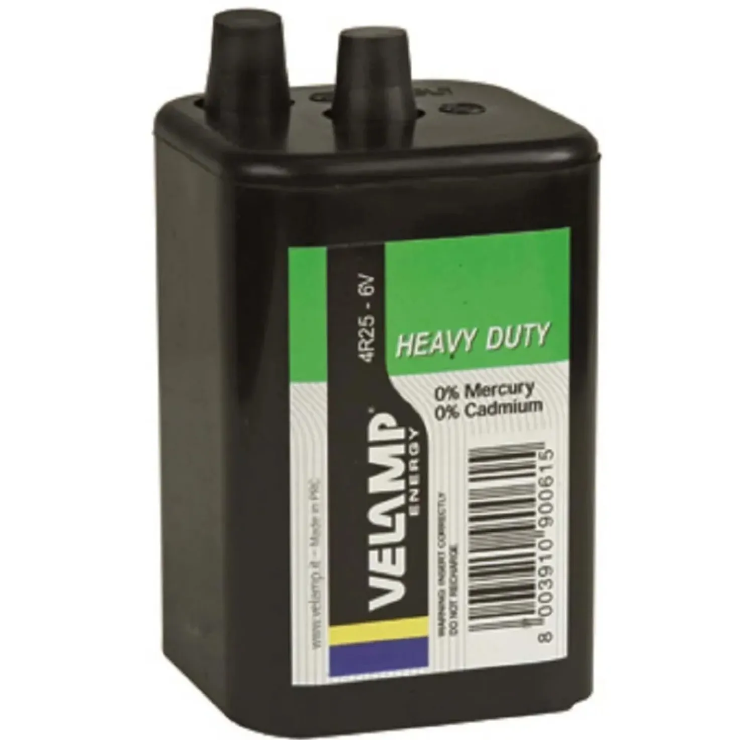 Batteria per lampeggiatori 6 V 7 ah