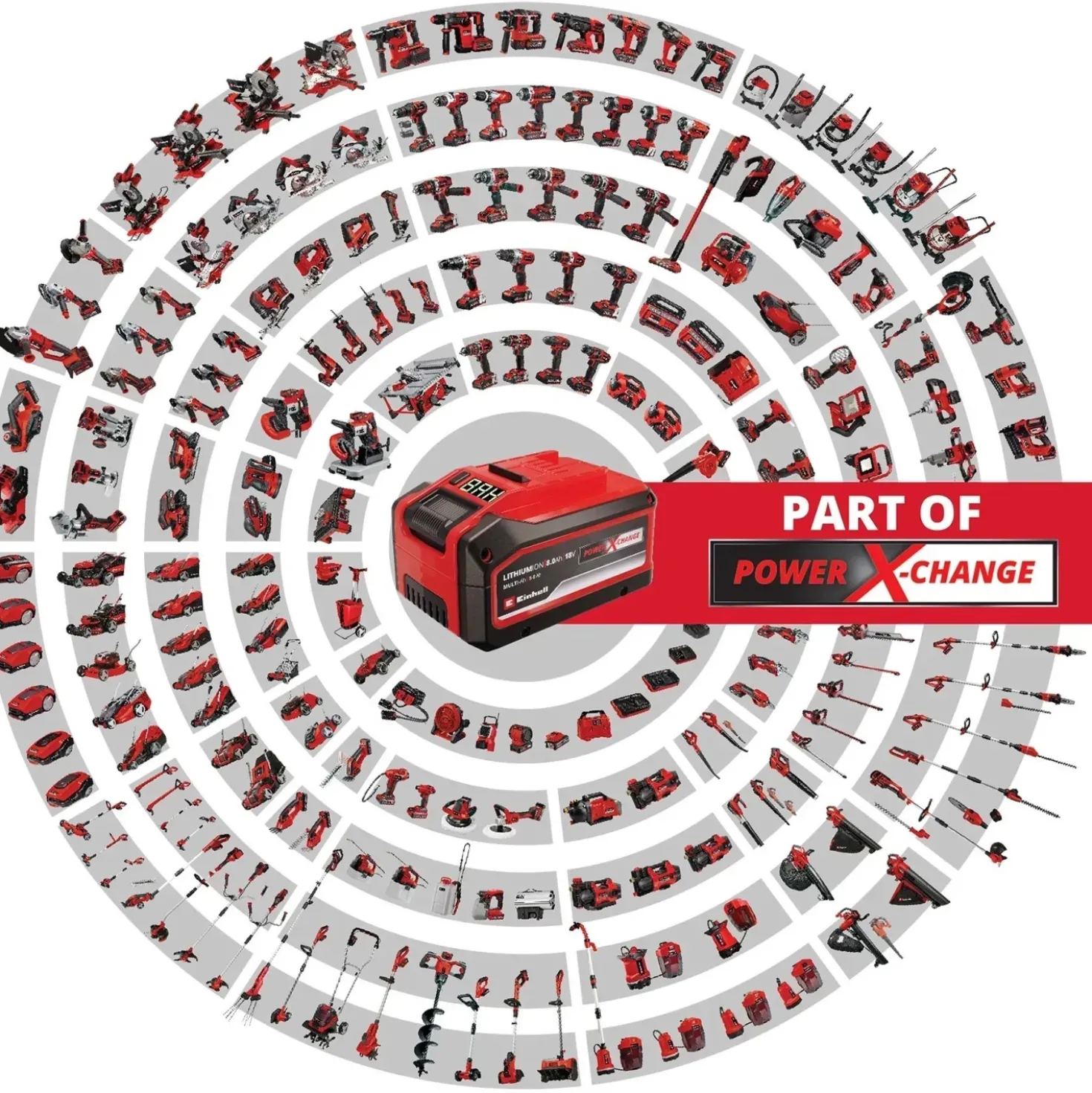 Batteria Power X-Change Einhell 18 V 2,5 Ah