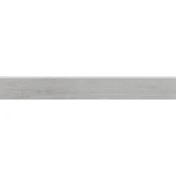 Battiscopa in gres porcellanato Boheme bianco 7,5x60,4 cm