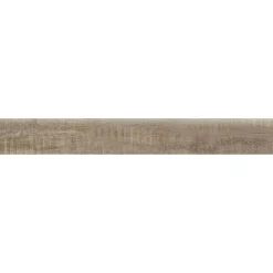 Battiscopa in gres porcellanato Trame sabbia 7x60 cm