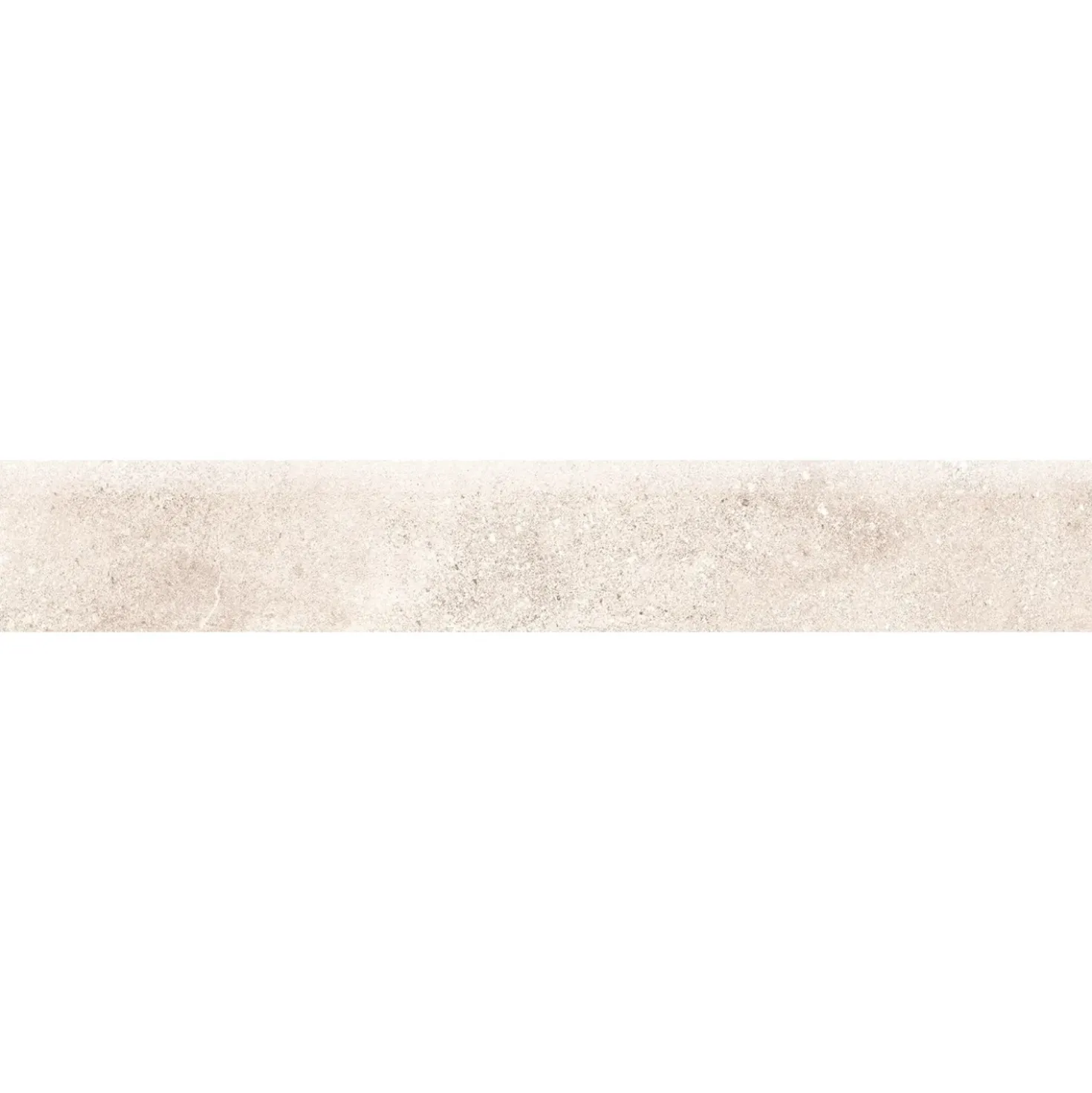 Battiscopa in gres porcellanato Calcis cream 7,5x60 cm