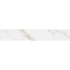 Battiscopa in gres porcellanato venato oro smaltato lucido 9x60 cm