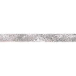 Battiscopa in gres porcellanato Detroit grigio 7,5x62 cm