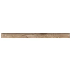 Battiscopa in gres porcellanato EaEcowood Noce 6,5x80 cm