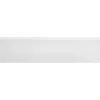 Battiscopa in gres porcellanato Bianco Lucido 8x33,3 cm