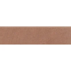 Battiscopa in gres porcellanato Cotto Rosso 8x33,3 cm