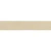 Battiscopa in gres porcellanato Glamour crema 8x45 cm