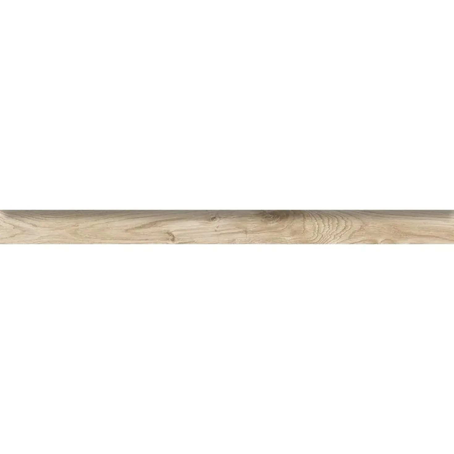 Battiscopa in gres porcellanato EaEcowood Faggio 6,5x80 cm