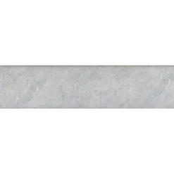 Battiscopa Spazio in gres porcellanato grigio 8 cm x 33,3 cm
