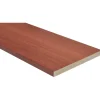 Battisedia in mdf rivestito ciliegio 12 cm