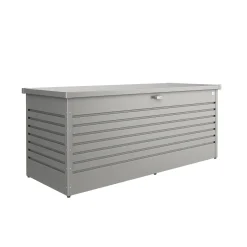 Baule da esterno Biohort 201x79x83 cm grigio quarzo