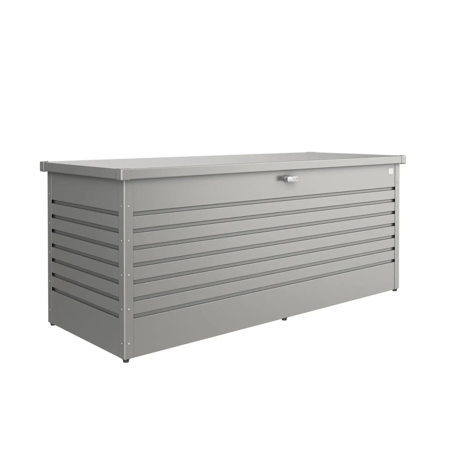 Baule da esterno Biohort 201x79x83 cm grigio quarzo