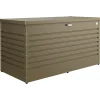 Baule da esterno Biohort 159x79x83 cm bronzo metallizzato