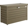 Baule da esterno Biohort 101x46x61 cm bronzo metallizzato