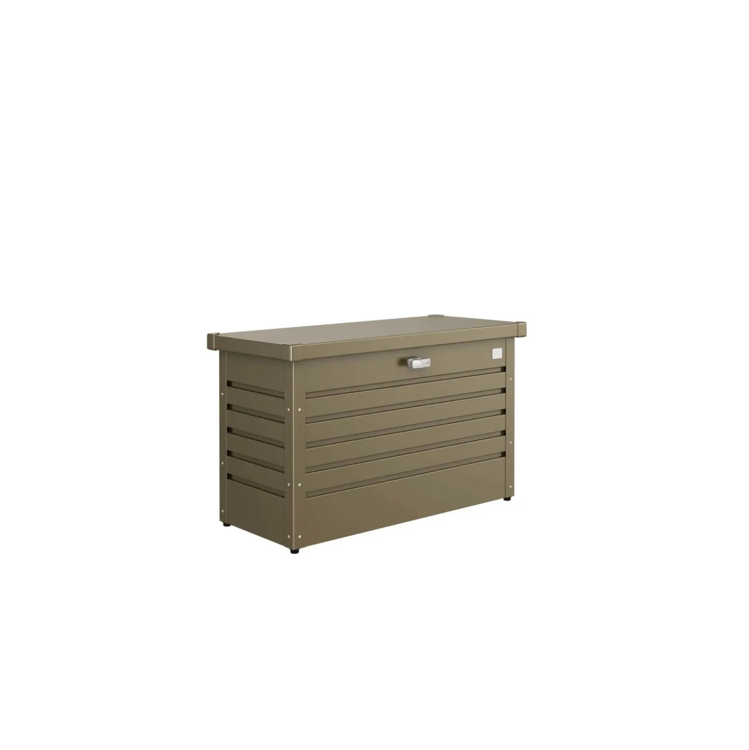 Baule da esterno Biohort 101x46x61 cm bronzo metallizzato