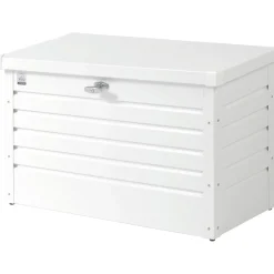 Baule da esterno Biohort 101x46x61 cm bianco