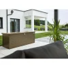 Baule da esterno Biohort 181x79x71 cm bronzo metallizzato