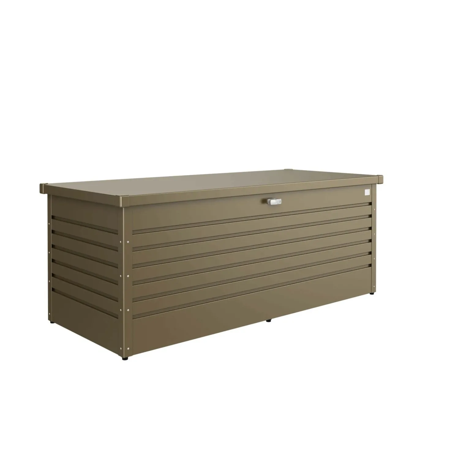 Baule da esterno Biohort 181x79x71 cm bronzo metallizzato