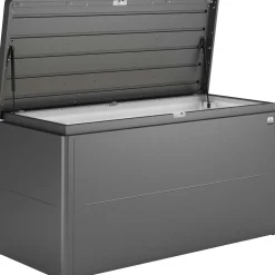 Baule da esterno LoungeBox Biohort 160x70 cm grigio scuro
