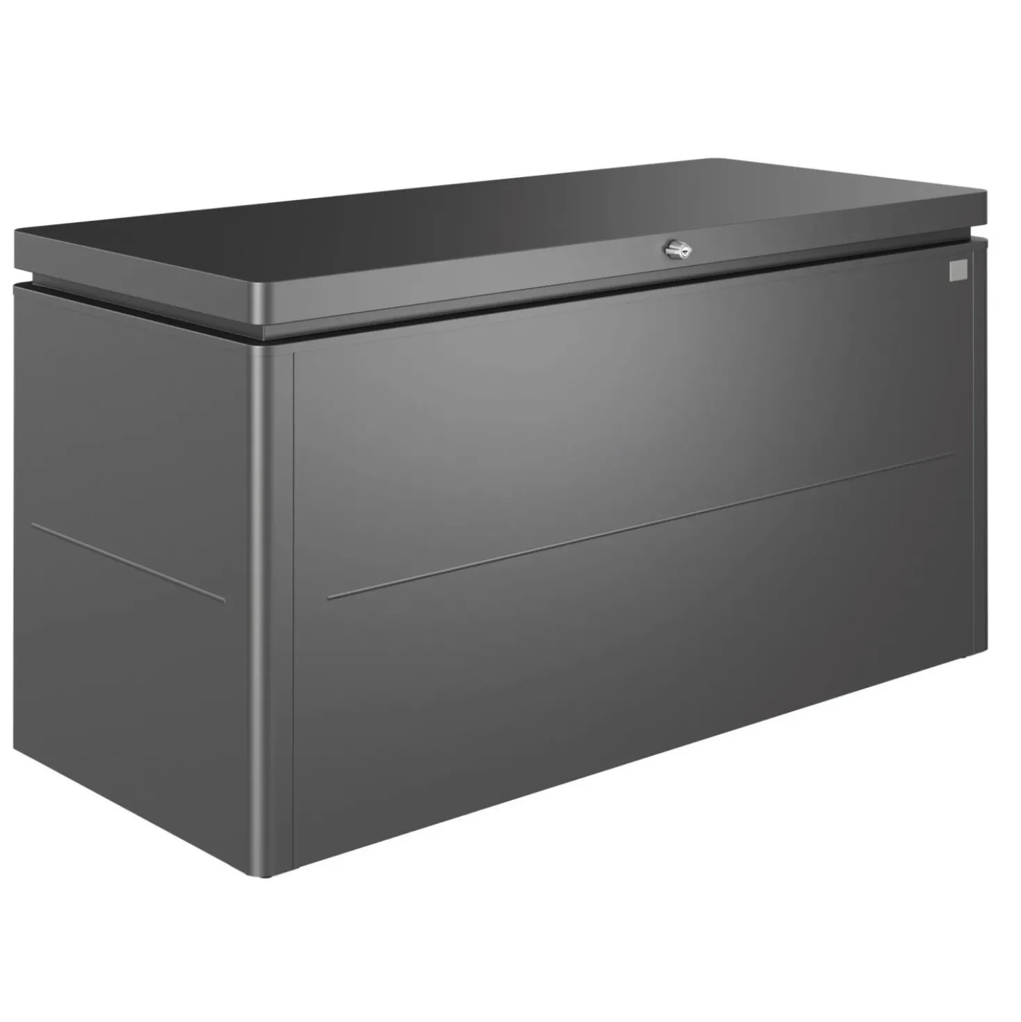 Baule da esterno LoungeBox Biohort 160x70 cm grigio scuro