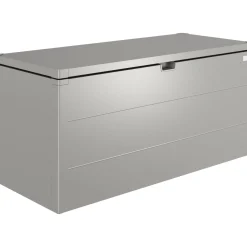Baule da esterno Stylebox Biohort 170 Grigio quarzo metallizzato 170x70x81 cm