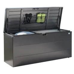 Baule da esterno Stylebox Biohort 210 Grigio scuro 207x81x80 cm
