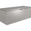Baule da esterno Stylebox Biohort 210 Grigio quarzo 207x81x80 cm