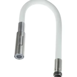 Beccuccio rubinetto cucina silicone ABS 2 funzioni Matanzas 485 mm bianco