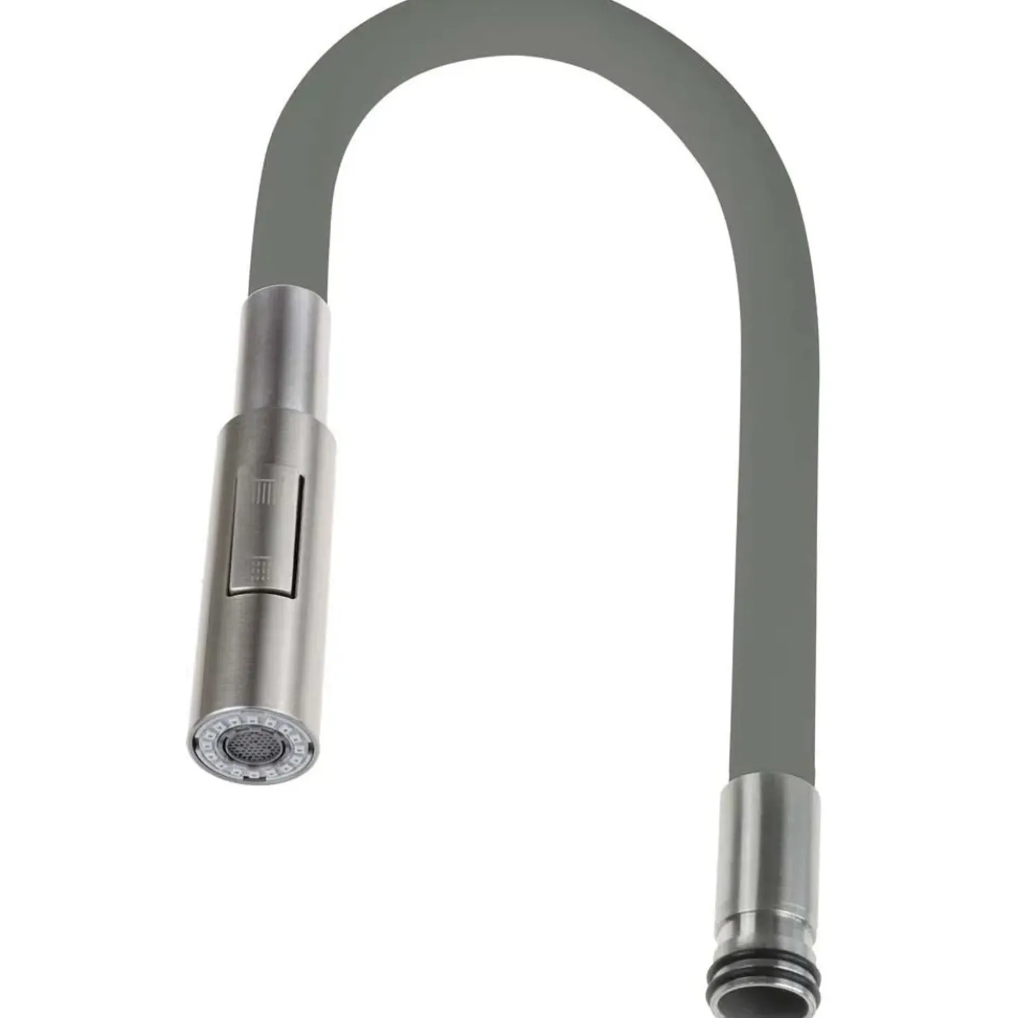 Beccuccio rubinetto cucina silicone ABS 2 funzioni Matanzas 485 mm acciaio