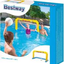Bestway porta galleggiante Water Polo con palla 72 cm x 137 cm x 66 cm