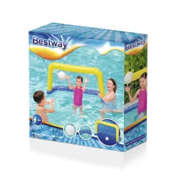 Bestway porta galleggiante Water Polo con palla 72 cm x 137 cm x 66 cm