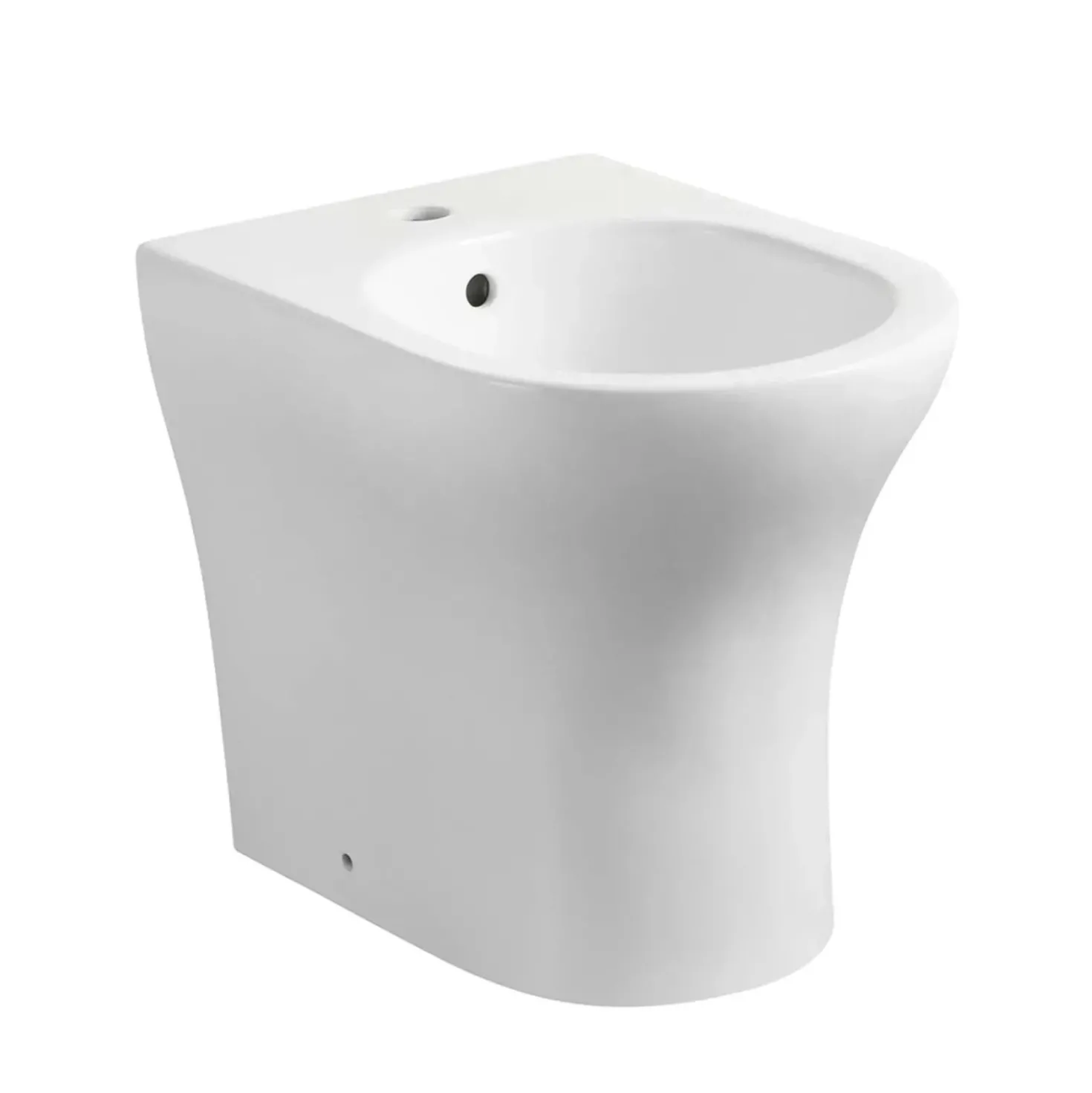Bidet Sara filo muro bianco