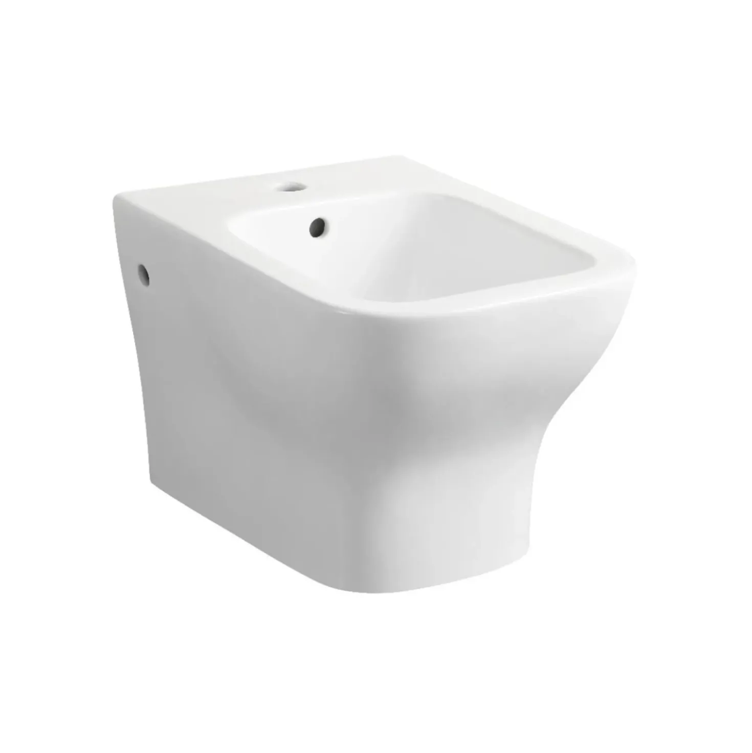 Bidet Sospeso Serie Tulipano bianco lucido