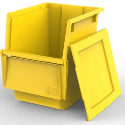 Bidone per spazzatura Ecobin giallo 25 l