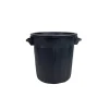 Bidone spazzatura solo fusto Stefanplast 50 l nero