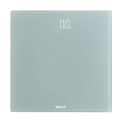 Bilancia digitale Wenko Display a LED vetro grigio max 150 kg