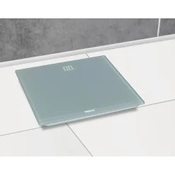 Bilancia digitale Wenko Display a LED vetro grigio max 150 kg